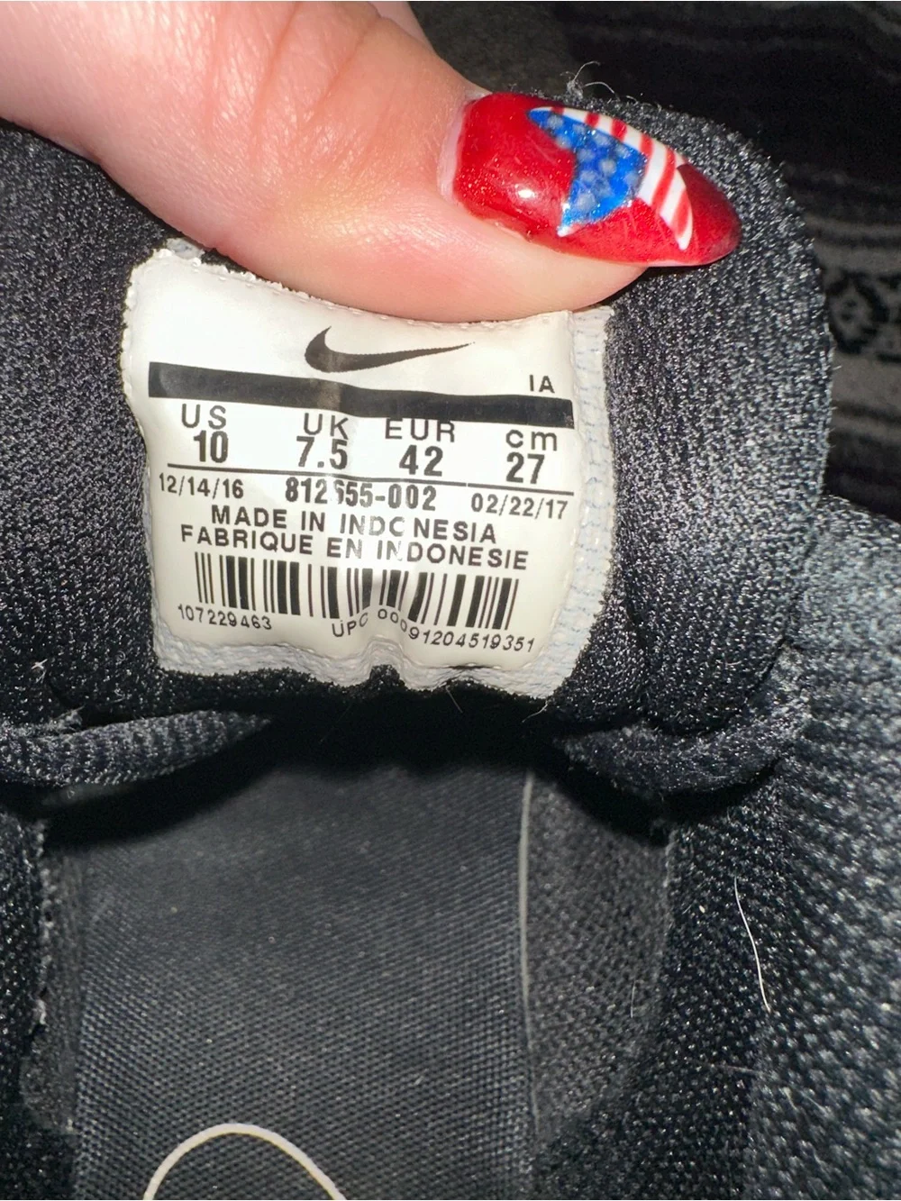 Nike lightweight mesh
